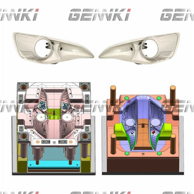 PET PP Solidworks Automotive Injection Mold NAK80 Automobile Headlight Reflectors