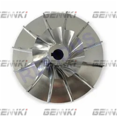 CMM Compressor Aluminum CNC Milling Turbocharger 2D Print Turbine Wheel