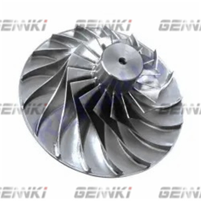 CMM Compressor Aluminum CNC Milling Turbocharger 2D Print Turbine Wheel